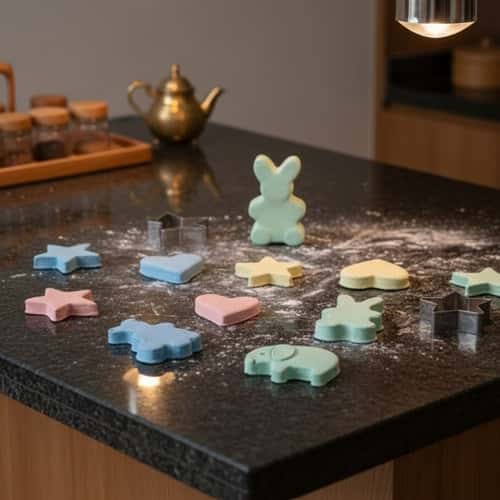 8. Cornstarch Clay Cookie Cutter Toy Set
