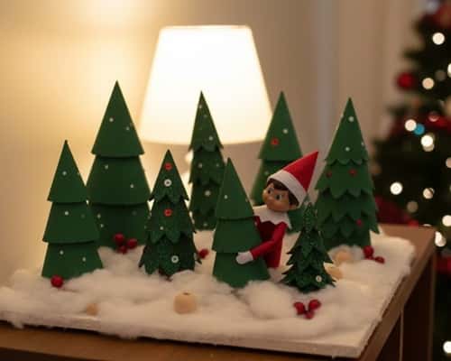 8. Elf Paper Tree Forest