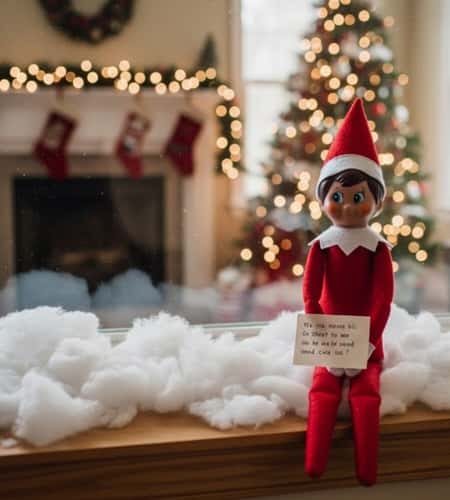 8. Elf on a Window Ledge