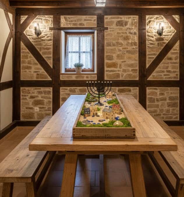 8. The Terrarium Menorah Landscape