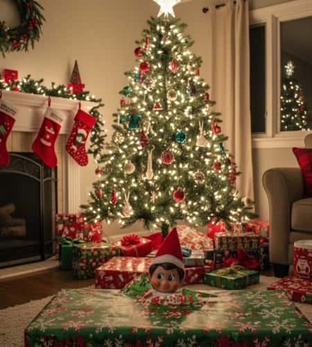 8. The Wrapped-Up Elf