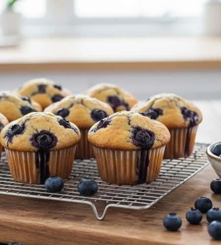9. Blueberry Banana Muffins