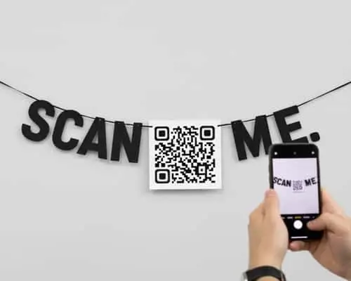 9. Custom QR Code Banner