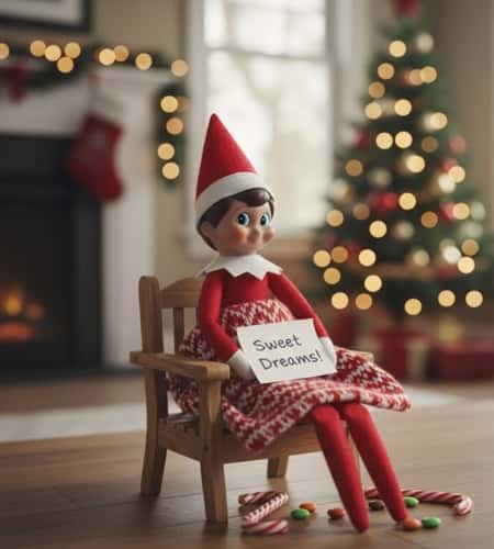 9. Elf in a Small Chair