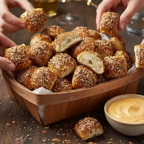 9. Everything Bagel Pretzel Bites