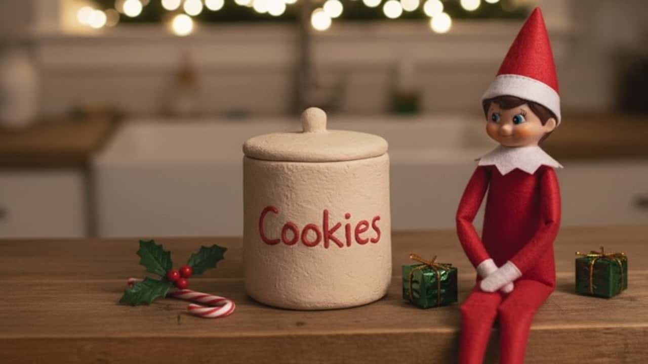 Creative Elf on the Shelf Air Dry Clay Craft Ideas - featured