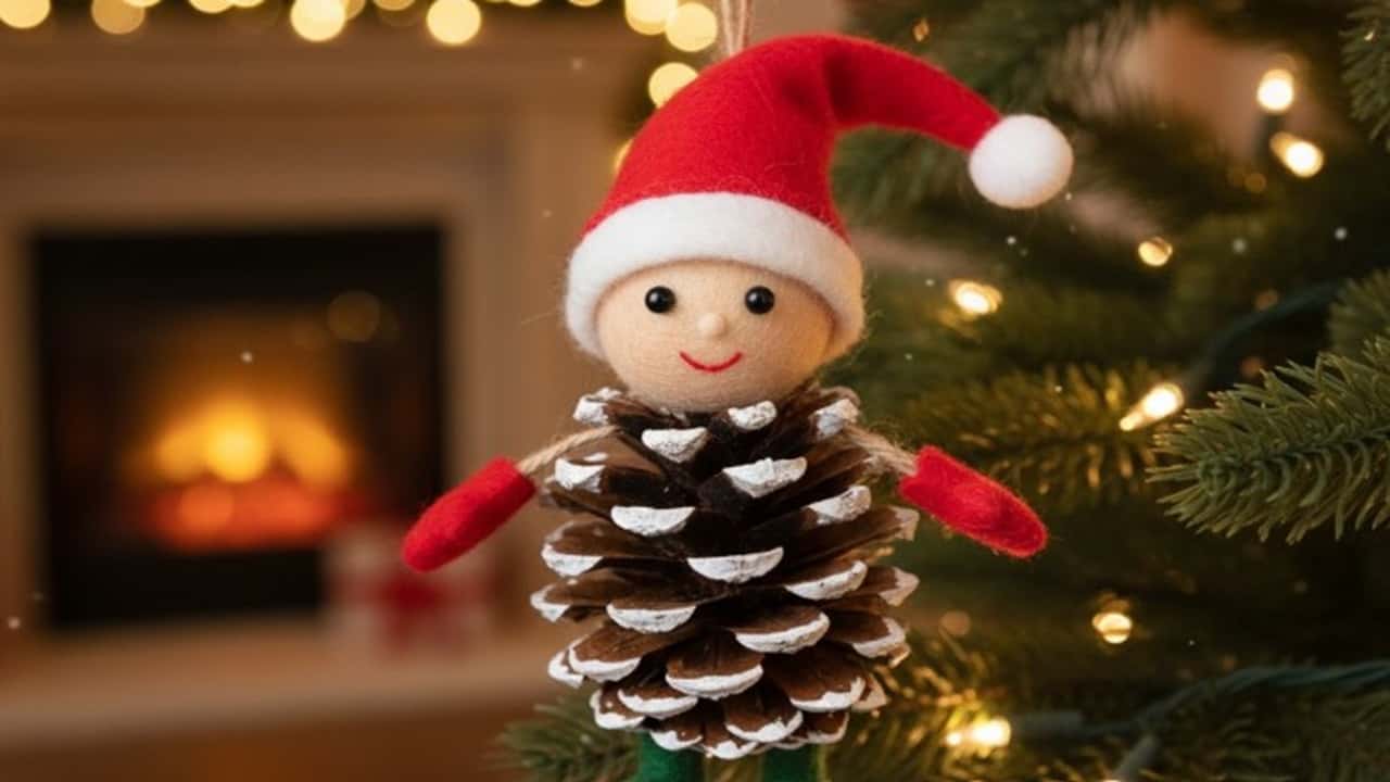 Creative Elf on the Shelf Ornament Crafts for Christmas Decor - featured