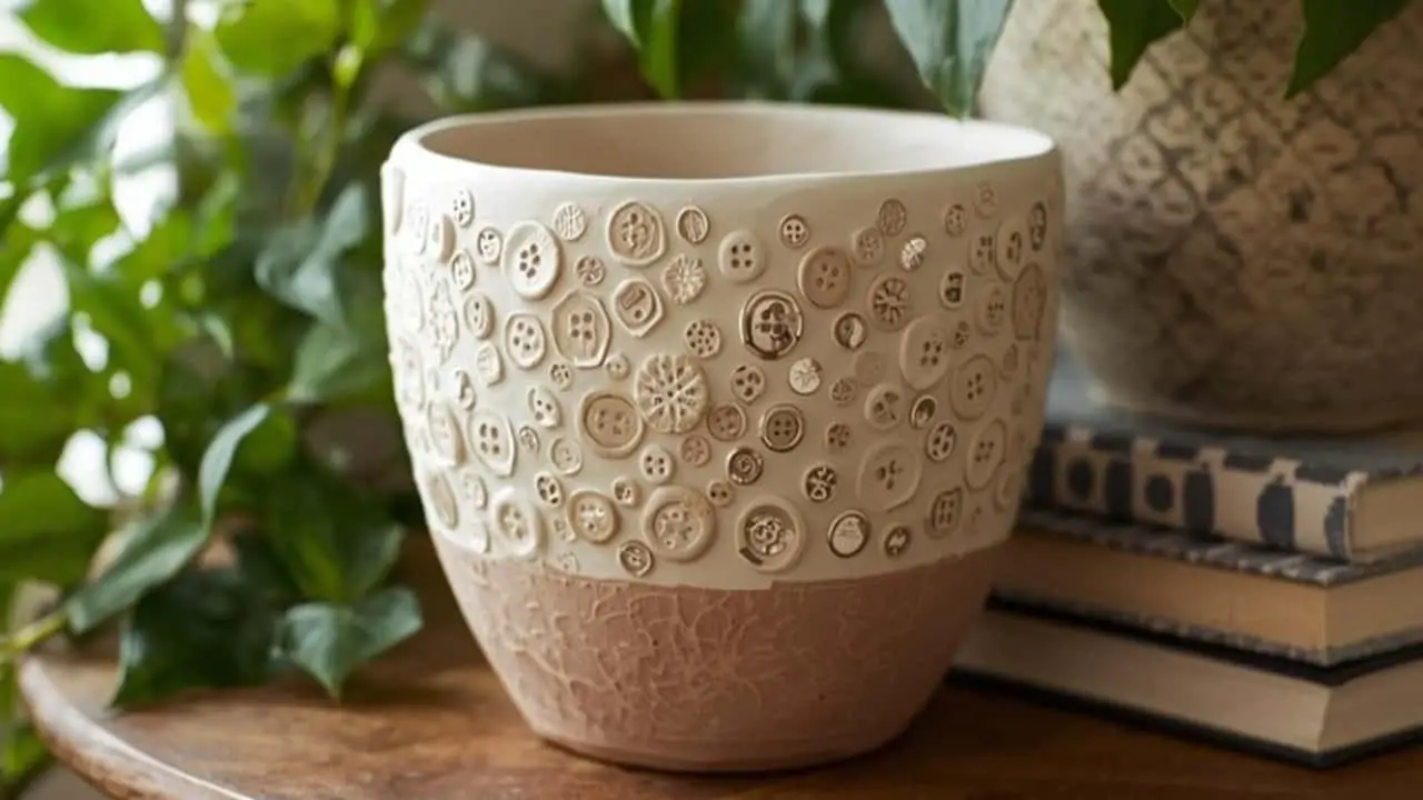 DIY Clay Plant Pots for Indoor Gardening - featured
