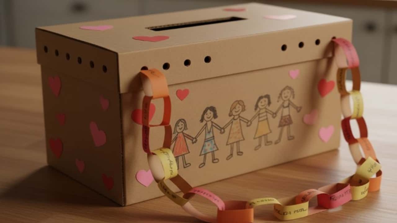 Donation Box Crafts Kids Love Making - featured