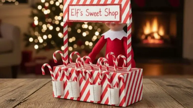 Elf on the Shelf Paper Crafts for Kids - featured