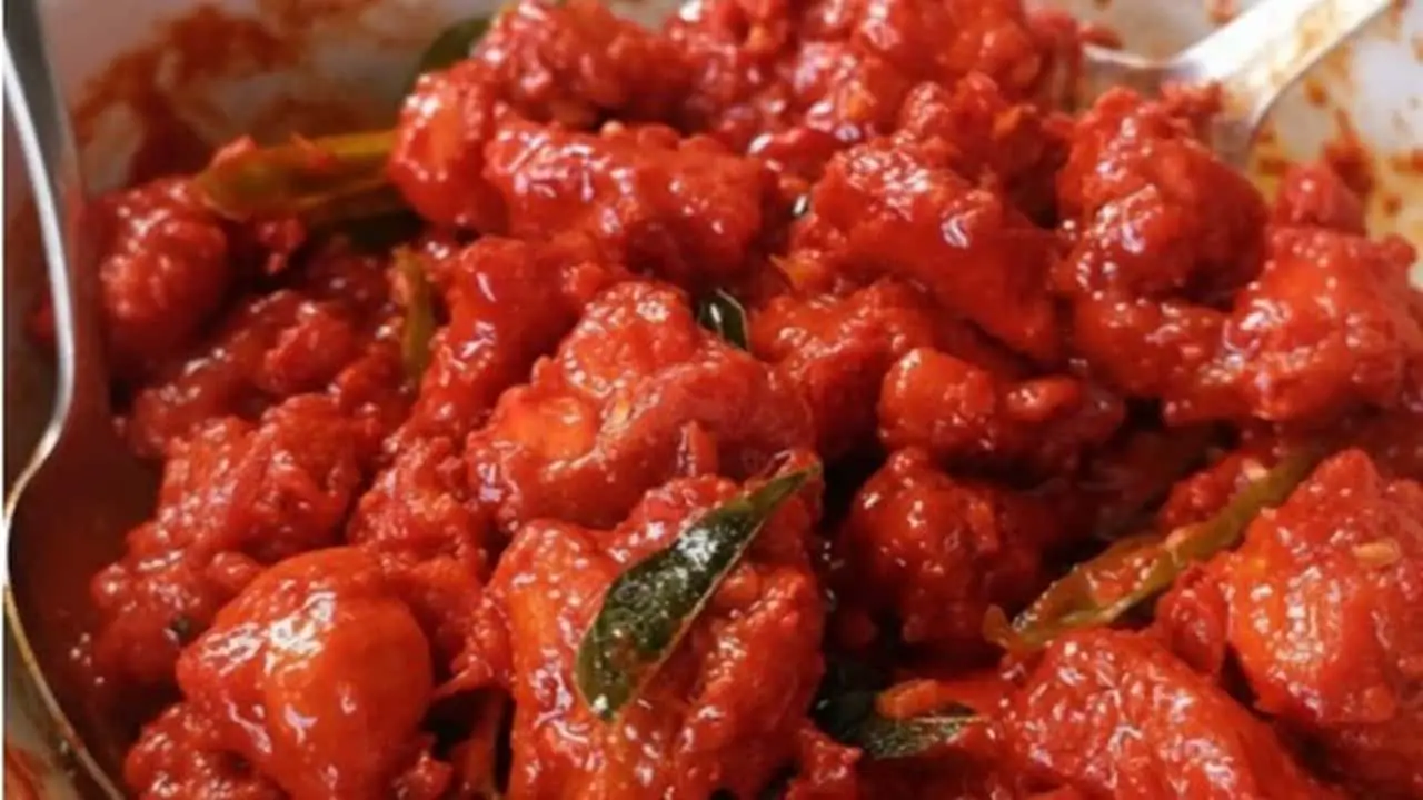 Hyderabadi Chicken 65 Recipe - featured