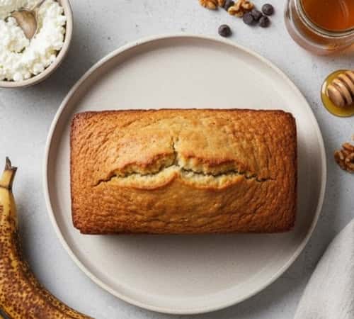 Ingredients Needed To Make High Protein Cottage Cheese Banana Bread