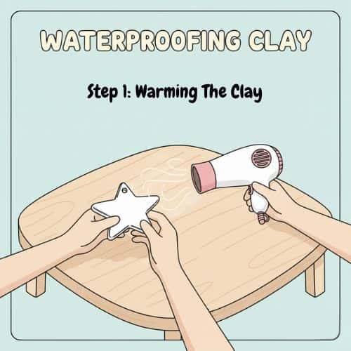 Step 1 Warm Up Your Clay Piece