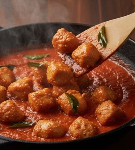 Step 5 - Combining Chicken with Sauce