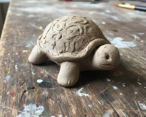 1. Mini Clay Turtles