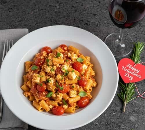 10. Baked Feta Tomato Pasta