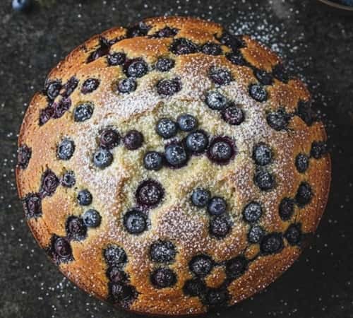 10. Blueberry Lemon Yogurt Cake
