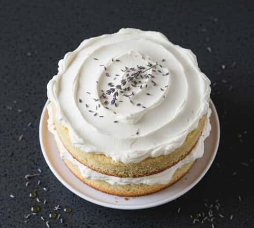13. Honey Lavender Vanilla Cake