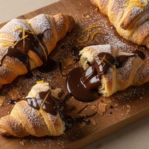 3. Chocolate Orange Dessert Croissants
