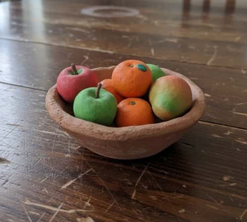 3. Clay Fruit Bowl Minis