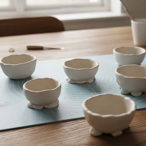 4. Simple Clay Pinch Pots