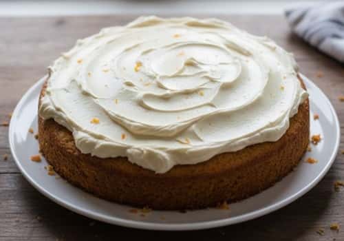 6. Carrot Orange Spring Birthday Cake