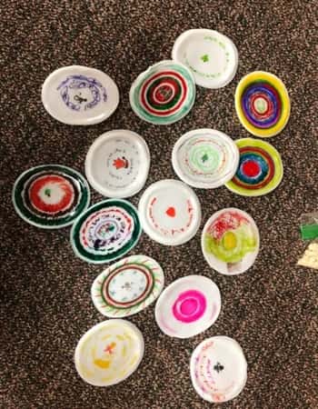 6. Facebook Kid Group Shrinky Cups