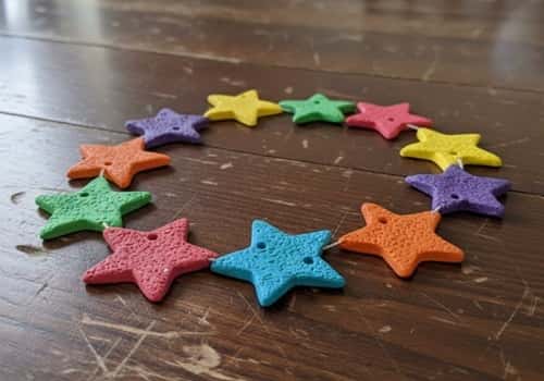 7. Clay Star Garland