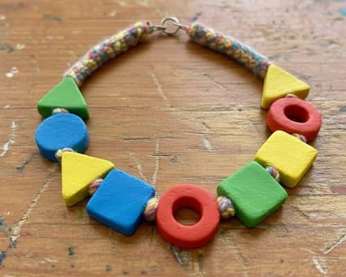 7. Geometric Necklace Shapes