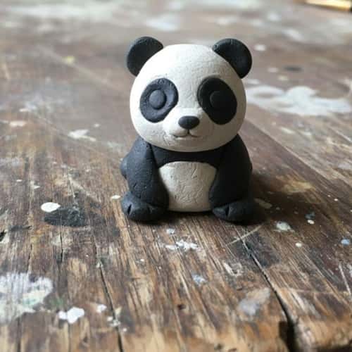 8. Clay Panda Cub