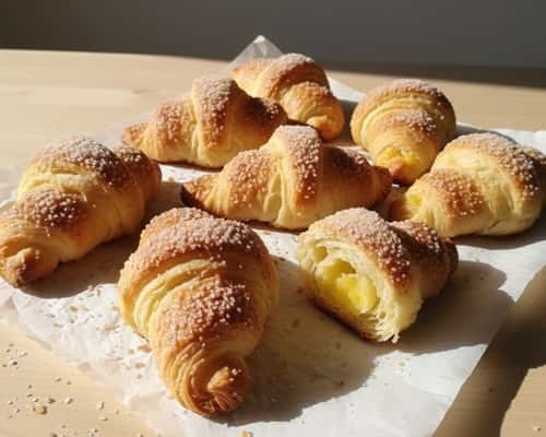 8. Lemon Sugar Tea-Time Croissants