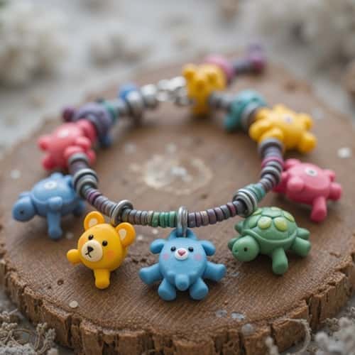 8. Mini Animal Charms Bracelet