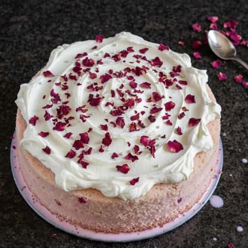 9. Vanilla Rose Milk Cake