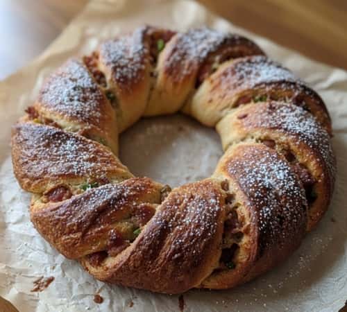 Boudin King Cake Recipe - completed