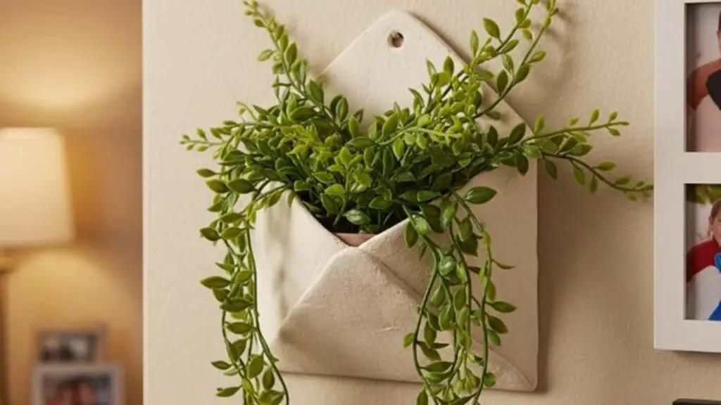 Cornstarch Clay Planter - featured