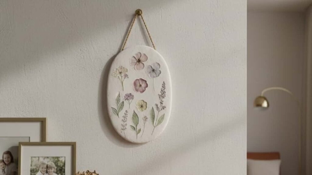 Cornstarch Clay Wall Art Ideas - featured