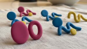 Easy Air Dry Clay Earrings Crafts for Beginners - featured