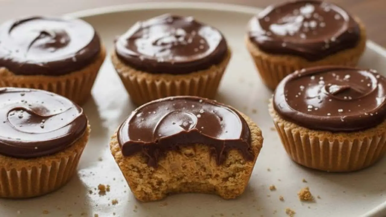 Homemade Reese’s Cups With Graham Crackers