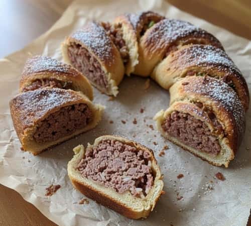 Instructions To Make Boudin King Cake Recipe