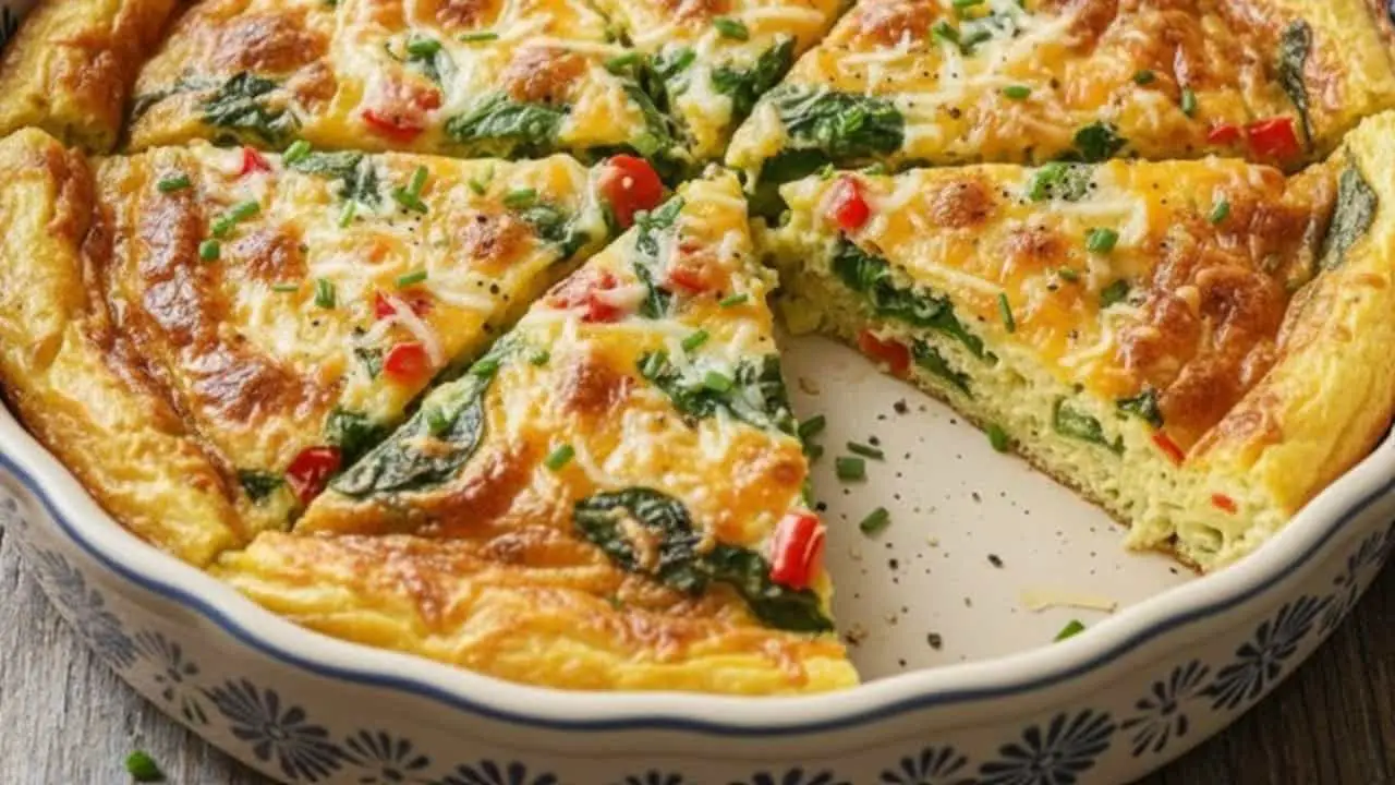 Only Oven Baked Frittata Recipe - featured