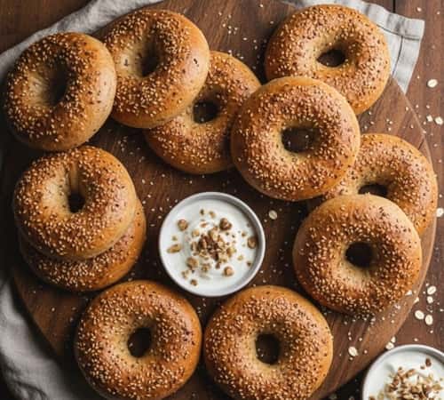 Protein Bagels With Greek Yogurt Without Protein Powder - completed
