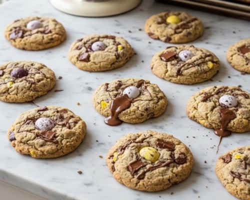 1. Classic Soft Cadbury Egg Cookies