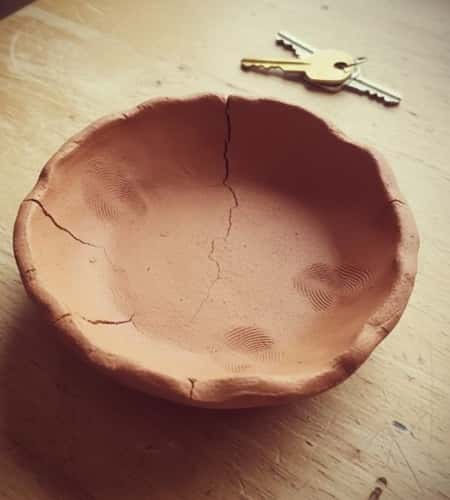 10. Baked Clay Key Bowl