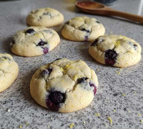 10. Blueberry Lemon Spring Cookies