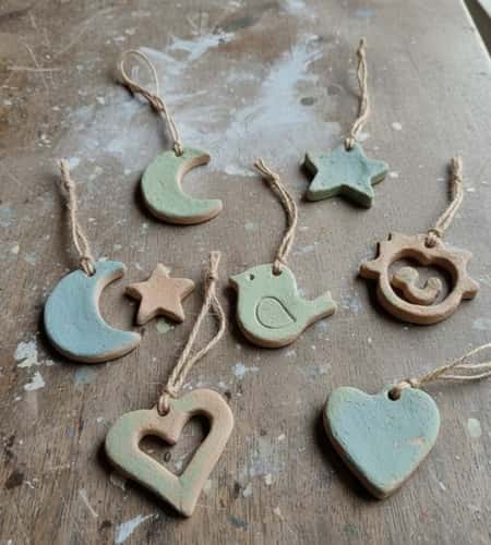 10. Tiny Clay Wall Charms (Not Perfect, Still Lovely)