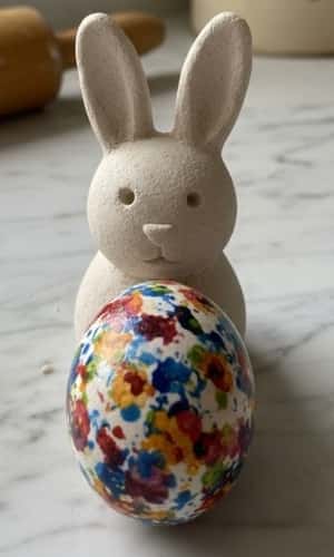 11. Bunny Peek-a-Boo Behind an Egg