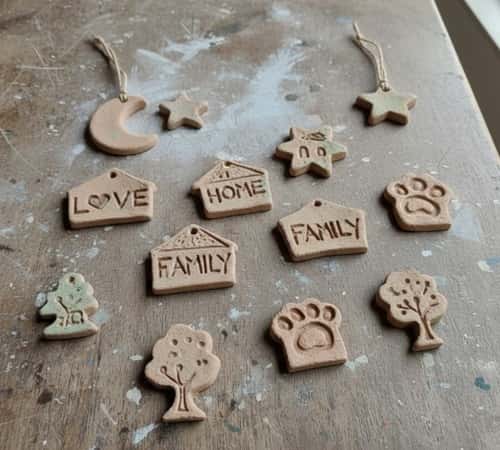 11. Clay Memory Tiles (Small Pieces, Big Meaning)