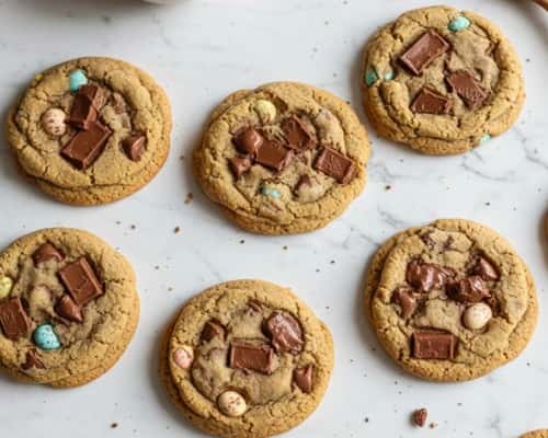 11. No-Egg Cadbury Chocolate Chip Cookies