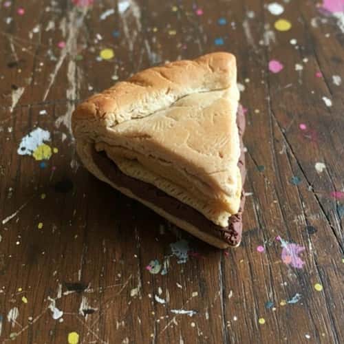 11. Polymer Clay Mini Pastry Slice (Cake Shop Style)
