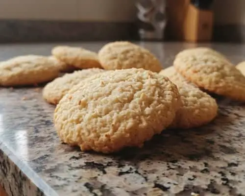 14. Coconut Snow Valentine Cookies